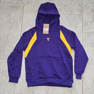 NWT Kobe Bryant Mamba Nike Purple Therma-Fit Hoodie Youth Large